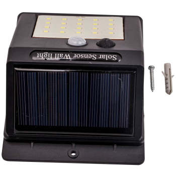 20 LED Solar Motion Sensor Wall Lamp Outdoor Waterproof Yard Landscape Light