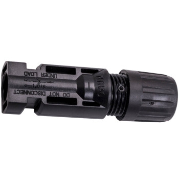 10 pairs Male Female Wire PV Cable Connector Set Solar Panel Black MC4 30A