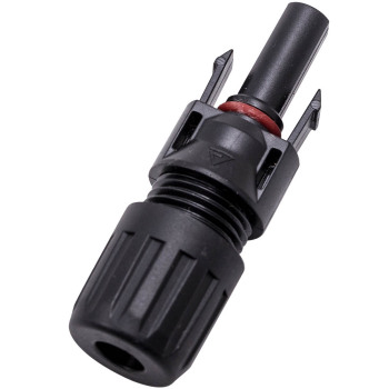 10 pairs Male Female Wire PV Cable Connector Set Solar Panel Black MC4 30A