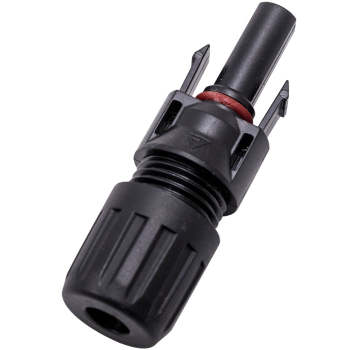 10 pairs Male Female Wire PV Cable Connector Set Solar Panel Black MC4 30A