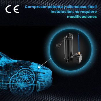 Bomba de compresor Suspensión neumática para RANGE compatible para ROVER P38 ANR 3731 1995-2002