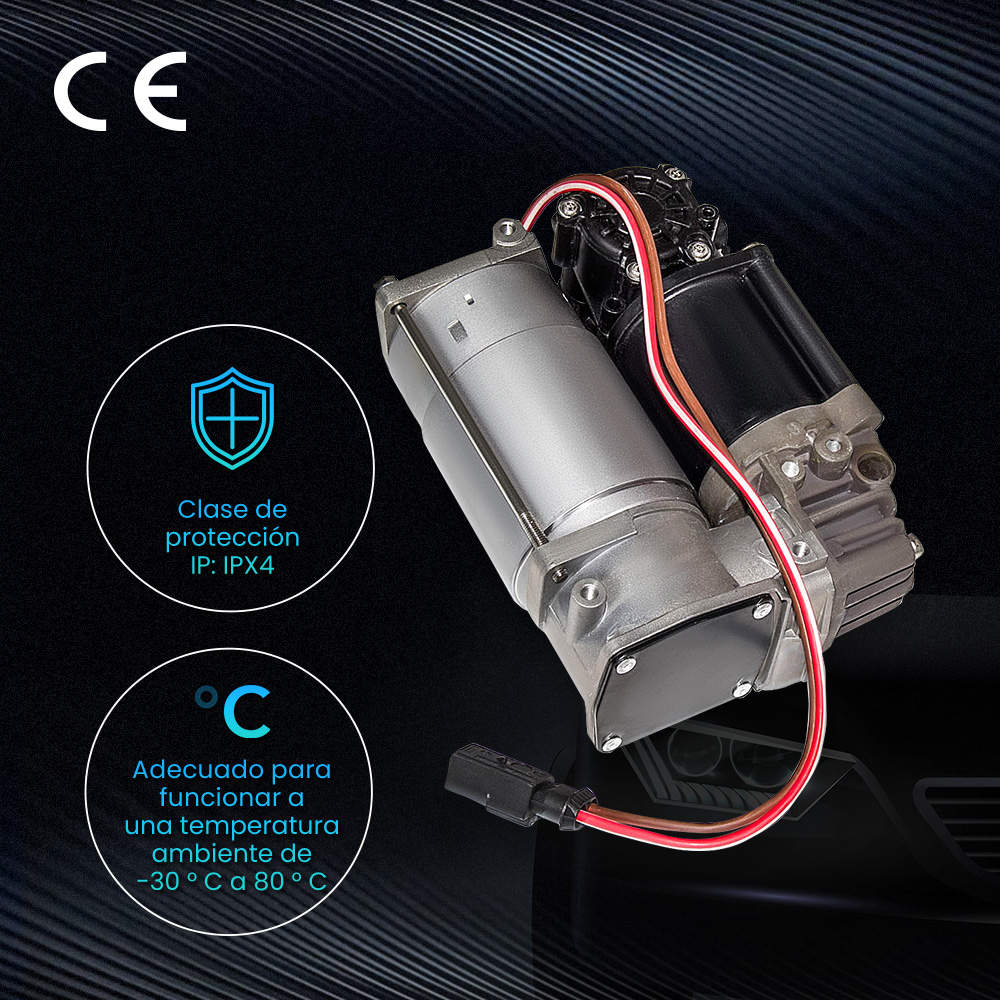 Suspensión neumática compresor compatible para BMW 7 series F01 F02 F03 F04 730d 740i 750i