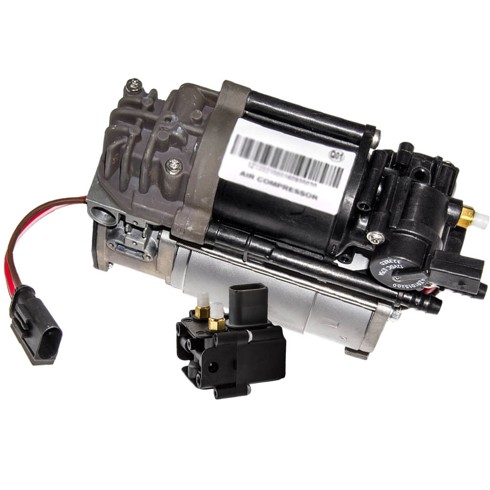 Compatible para BMW 5/7 F07 F11 GT F01 F02 Compresor Suspensión Neumática+Relé 37206789450