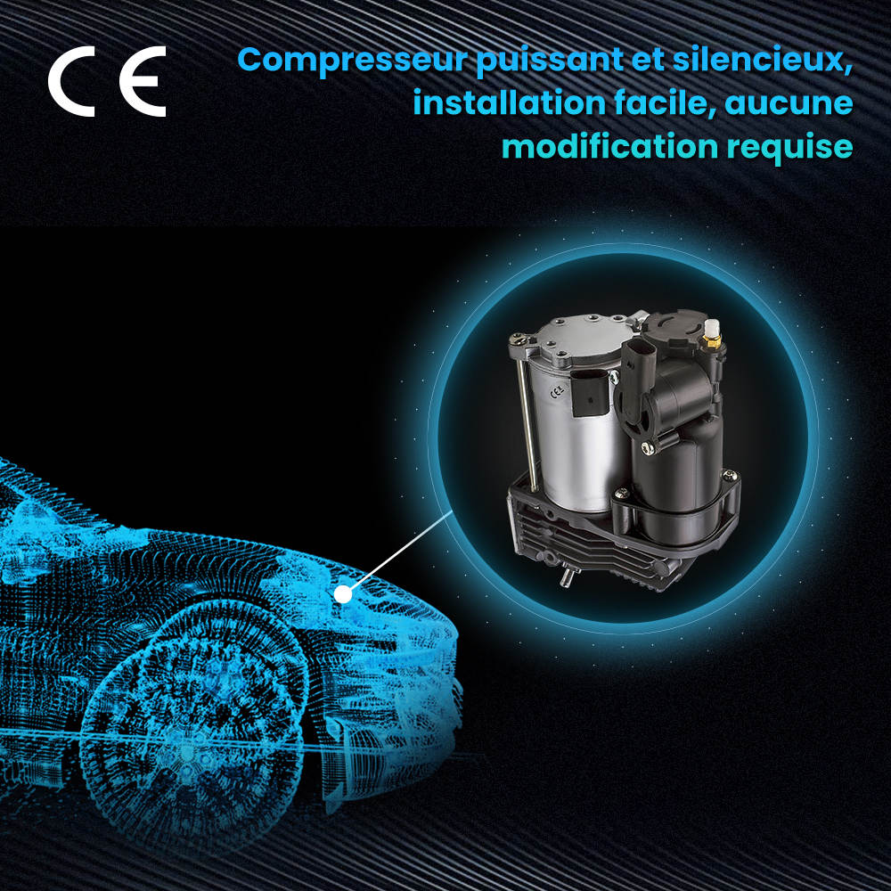 Compatible pour BMW e61 série 5 Air Suspension Compresor Pompe 37106793778 37206792855