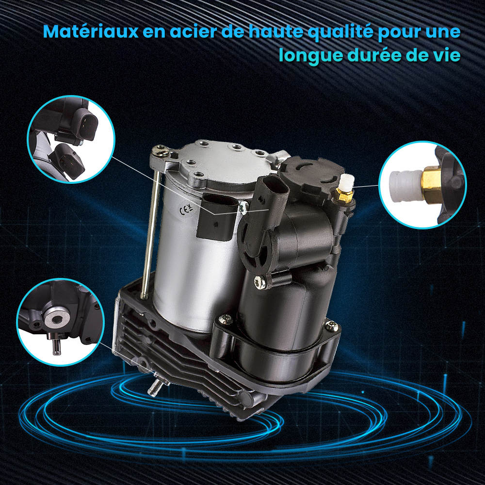 Compatible pour BMW e61 série 5 Air Suspension Compresor Pompe 37106793778 37206792855