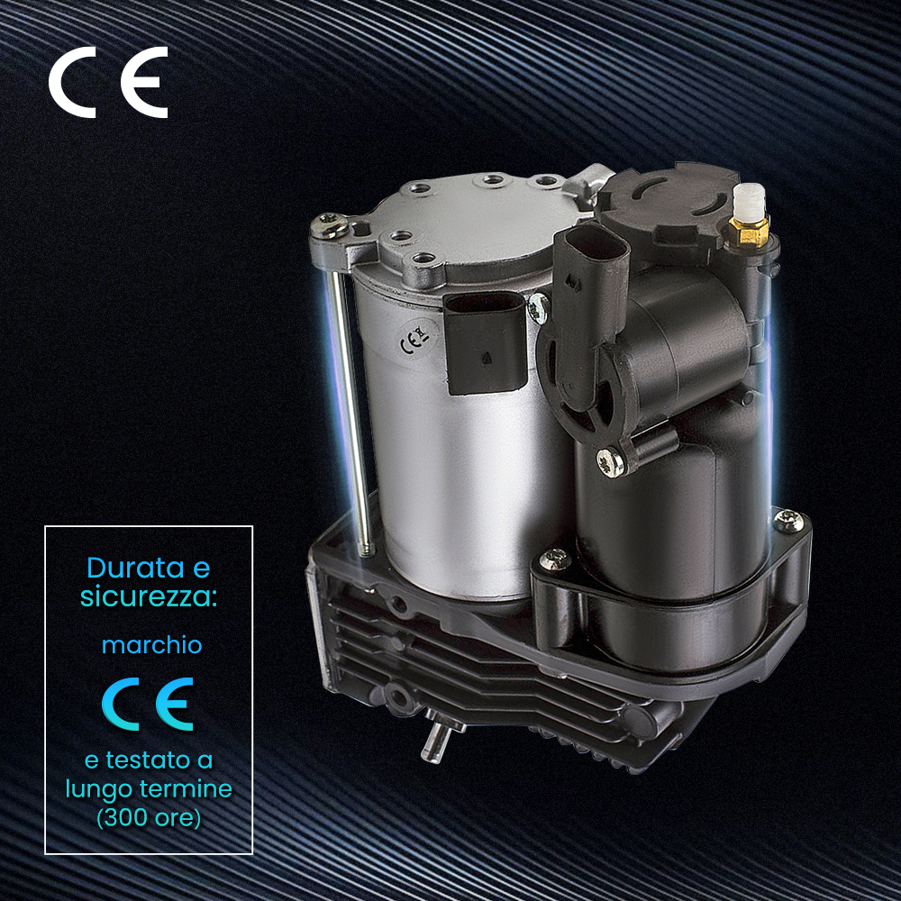 Compatibile per BMW 5 E61 04-10 Compressore Sospensioni Pneumatiche regolazione del livello