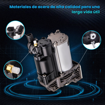Compatible para BMW X5 (E70)X6 (E71)Suspensión Neumática Compresor + Relé 37206789