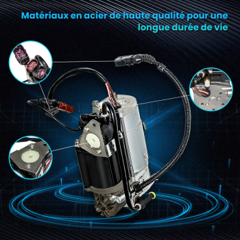 Compatible pour Bentley Continental VW Phaeton Suspension Pneumatique Compresseur 3D0616005