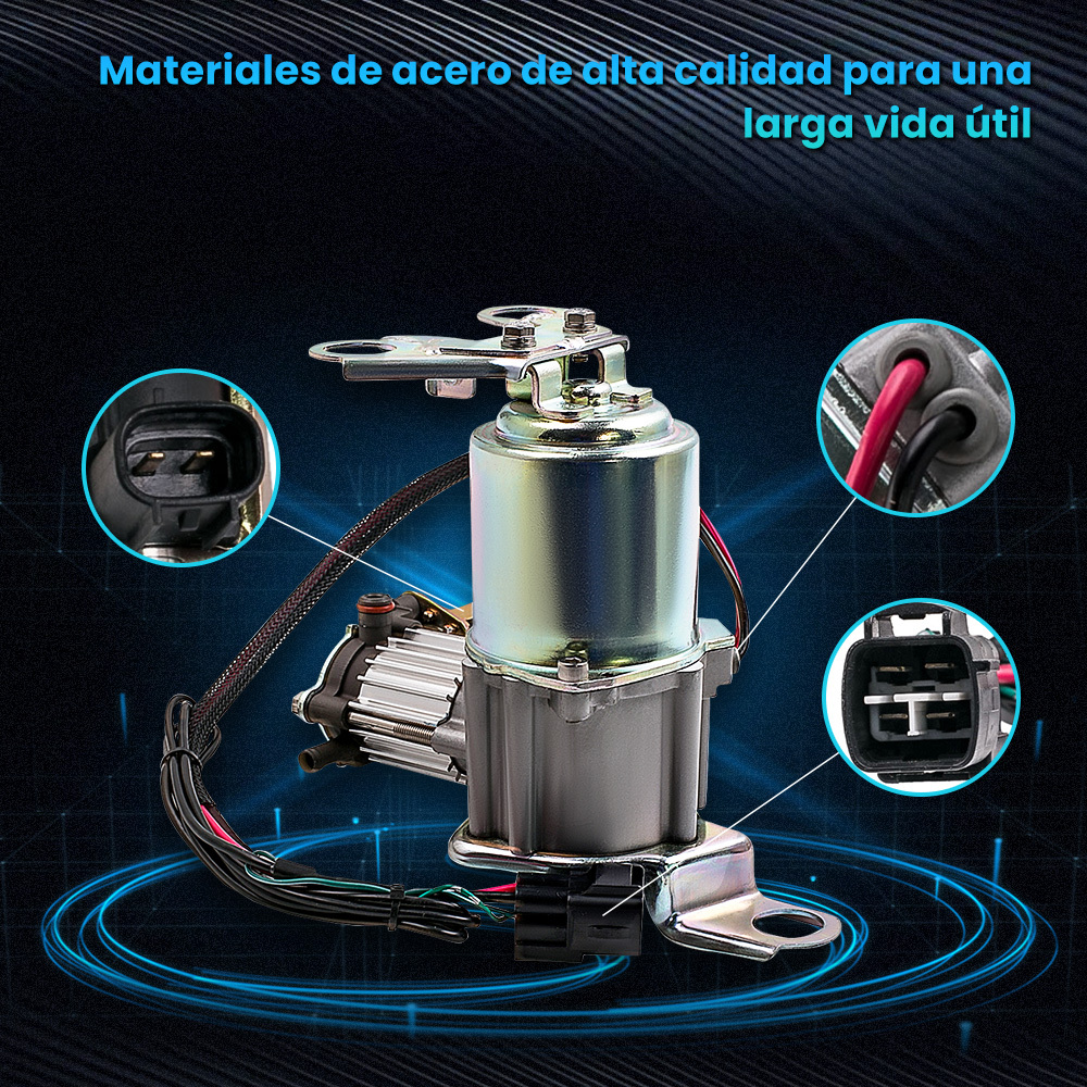 Bomba de compresor de suspensión neumática 4891060021 compatible para Toyota Land Cruiser Prado compatible para Lexus