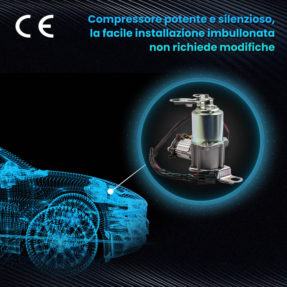 Compatibile per Lexus GX470 Pompa compressore compressore sospensioni pneumatiche compatibile per Toyota 4Runner Prado 03-09 Pompe
