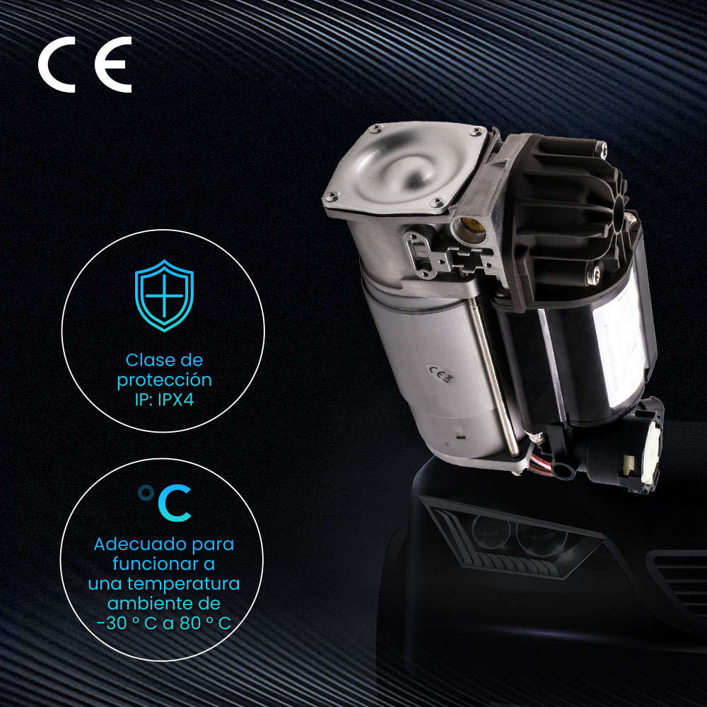 Suspensión Neumática Compresor compatible para Renault Espace II III 6025312018 6025372503