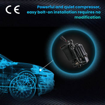 Air Ride Suspension Compressor Pump compatible for Ford Crown Victoria All Models 1993-2008