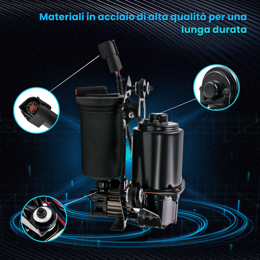 Per auto compatibile per Lincoln Town 90-97 03-11 Compressore Sospensioni Pneumatiche 8W1Z5319A