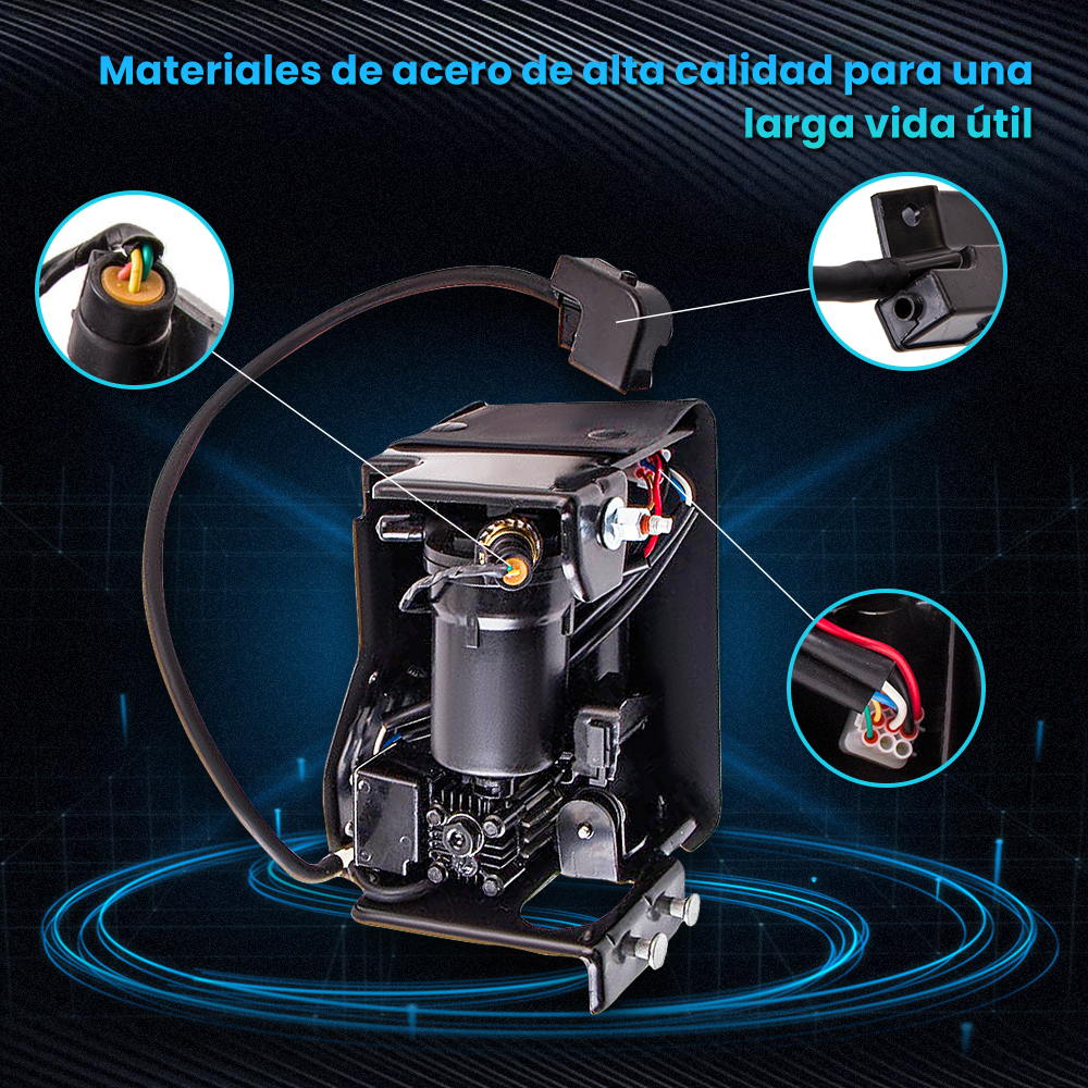 Bomba de compresor de suspensión neumática 2011 compatible para Cadillac Escalade Premium 8Cyl 6.2L 376