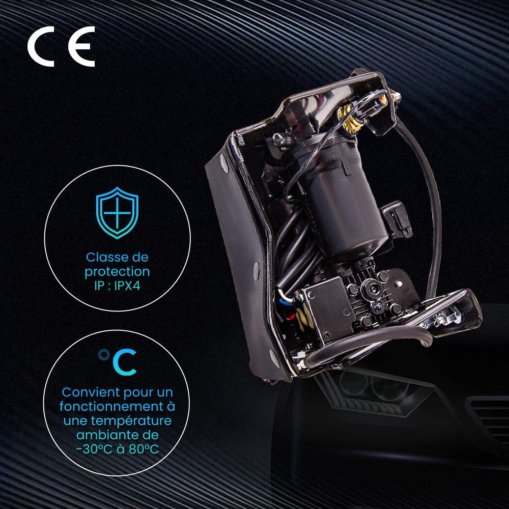 Suspension Pneumatique Compresseur compatible pour Suburban Avalanche 1500 compatible pour Cadillac Escalade