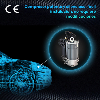 Compatible para Jaguar XJ (X350/X358) 2003-2009 Compresor de Suspensión Neumática C2C2450