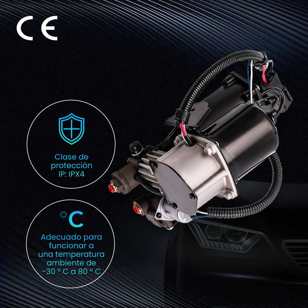 LR023964 compatible para Land Rover Discovery 3 Suspensión Compresor de aire bomba