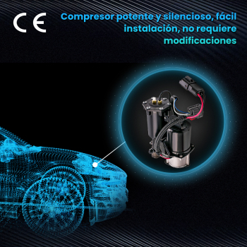 For RANGE compatible para ROVER L322 06-12 Compresor de suspensión neumática Air Pump