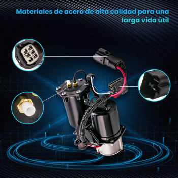 For RANGE compatible para ROVER L322 06-12 Compresor de suspensión neumática Air Pump