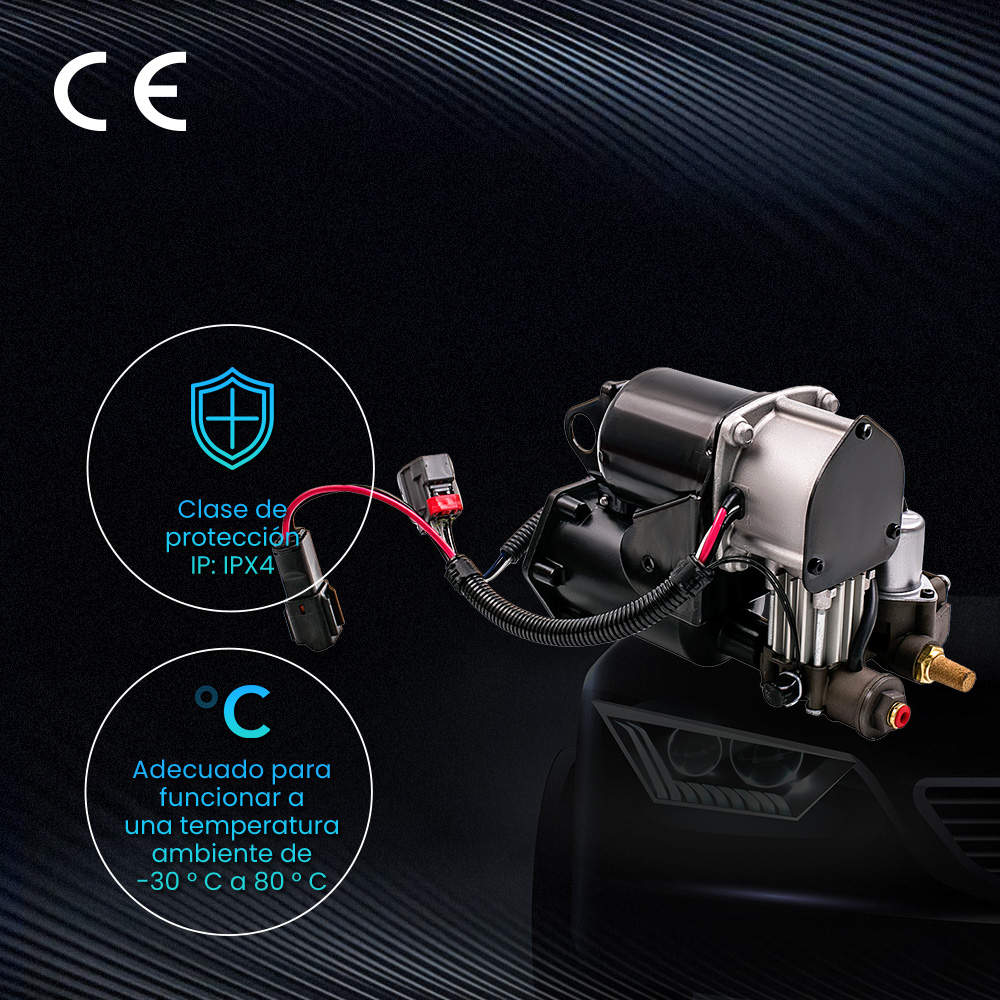 For RANGE compatible para ROVER L322 06-12 Compresor de suspensión neumática Hitachi Air Pump