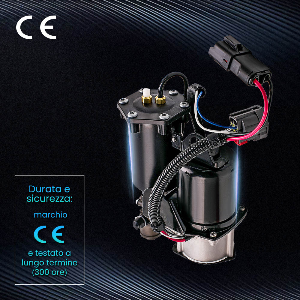 Per RANGE compatibile per ROVER L322 06-12 Compressore Sospensioni Pneumatiche Hitachi Air Pump