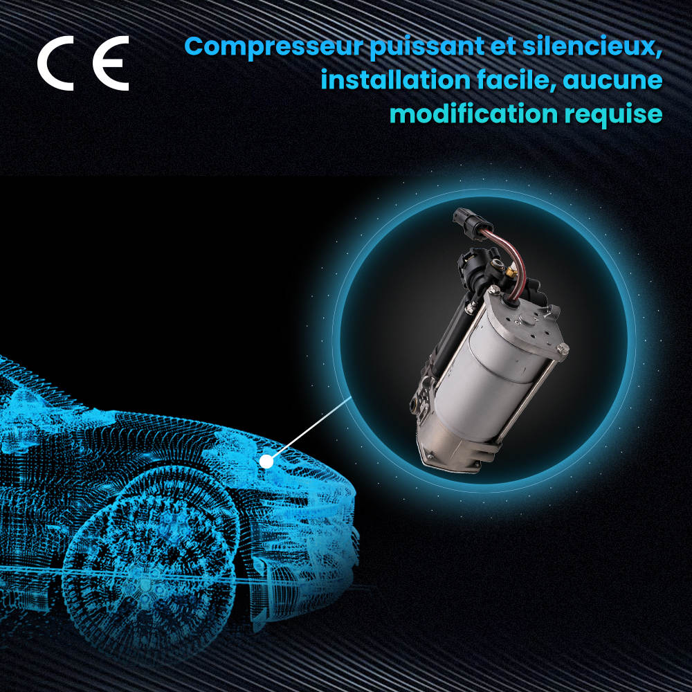 Compresseur Air suspension Pump Pompecompatible compatible pour Land Rover Discovery RQG100041 Neuf