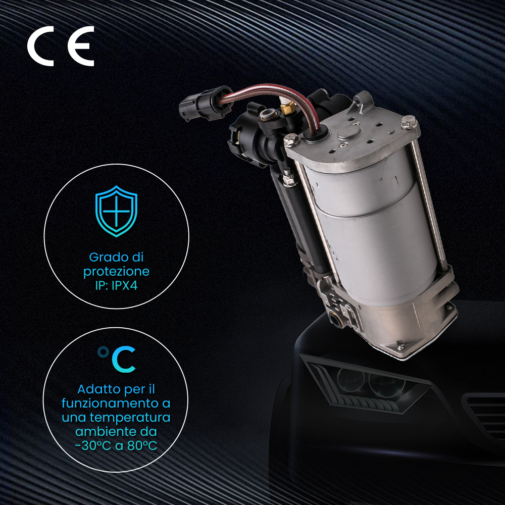 Compressore Sospensioni Pneumatiche compatibile per Land Rover Discovery 2 II 1998 - 2004