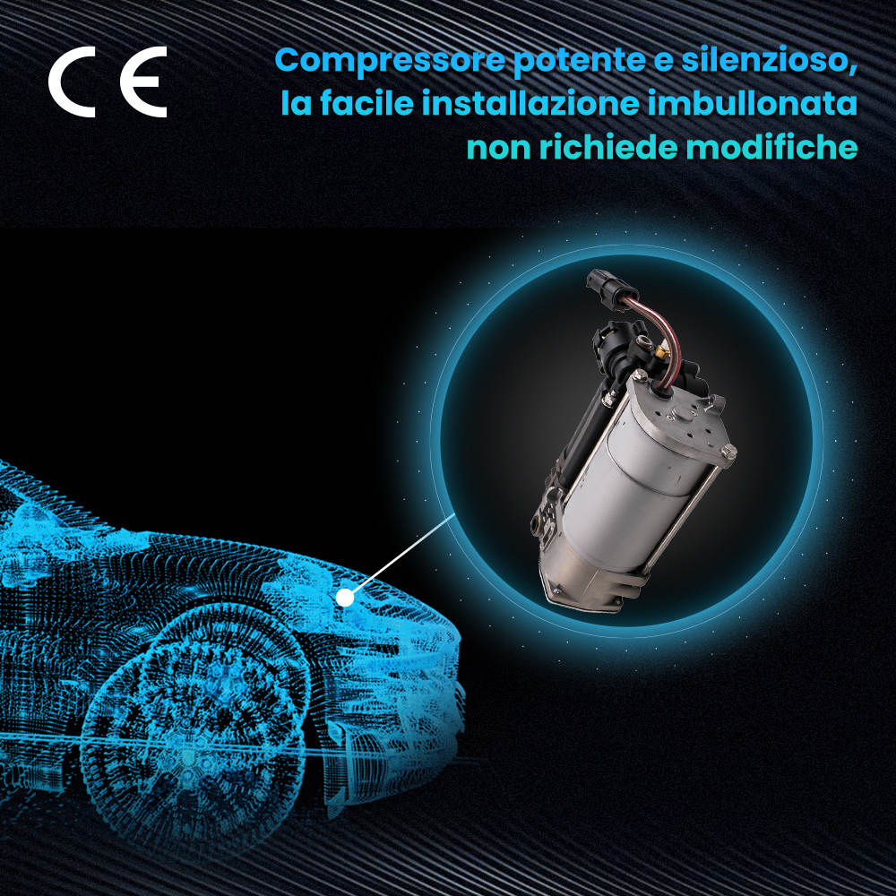 Compressore Sospensioni Pneumatiche compatibile per Land Rover Discovery 2 II 1998 - 2004