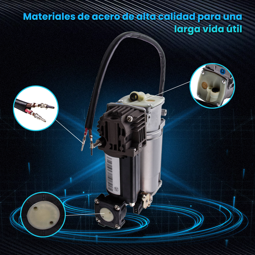 Bomba Compresor de Suspensión de Aire LR006201 compatible para Land Rover Range compatible para Rover L322
