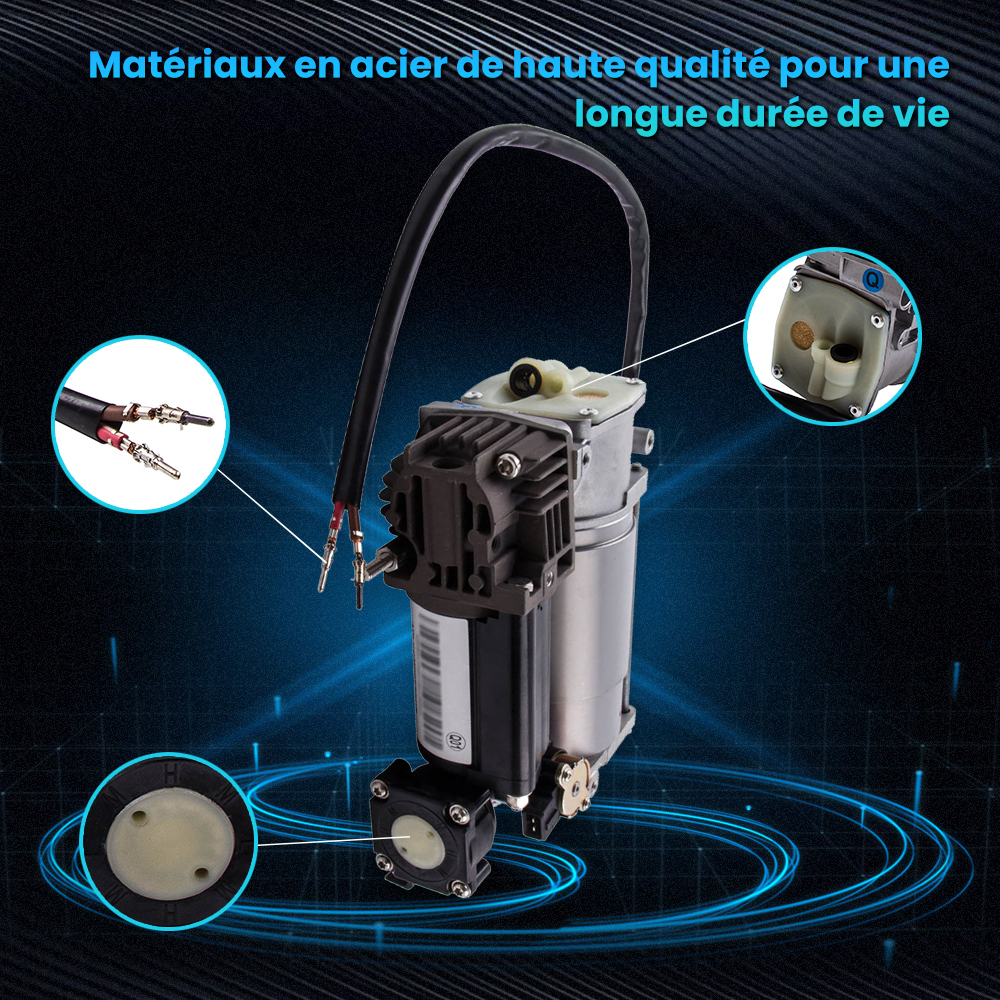 pour Range compatible pour Rover L322 Air suspension pneumatique Pompe Compresseur RQL000014