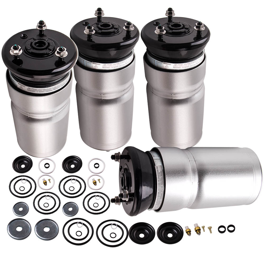 4pcs Rear + Front Suspension Air Spring Bag Ride Strut compatible compatible for Range Rover SPORT