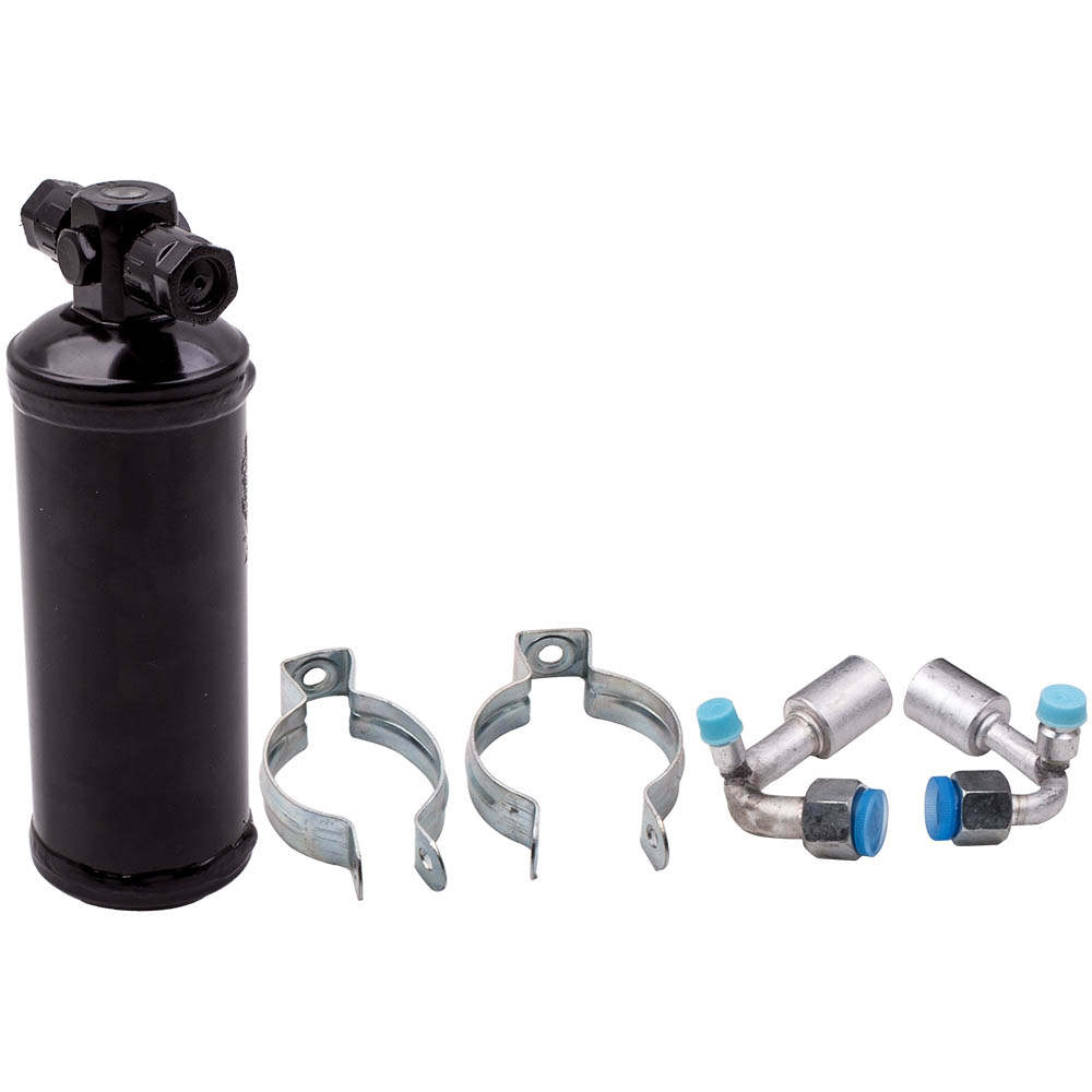 Kit tubo Aria Condizionata Tubi compatibile per AC O-Ring W/ Drier Raccordo Beadlock Kits