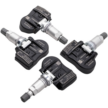 4x Pneumatici Sensore di Pressione Pneumatici 433 MHz compatibile per BMW F-Serie compatibile per Mini