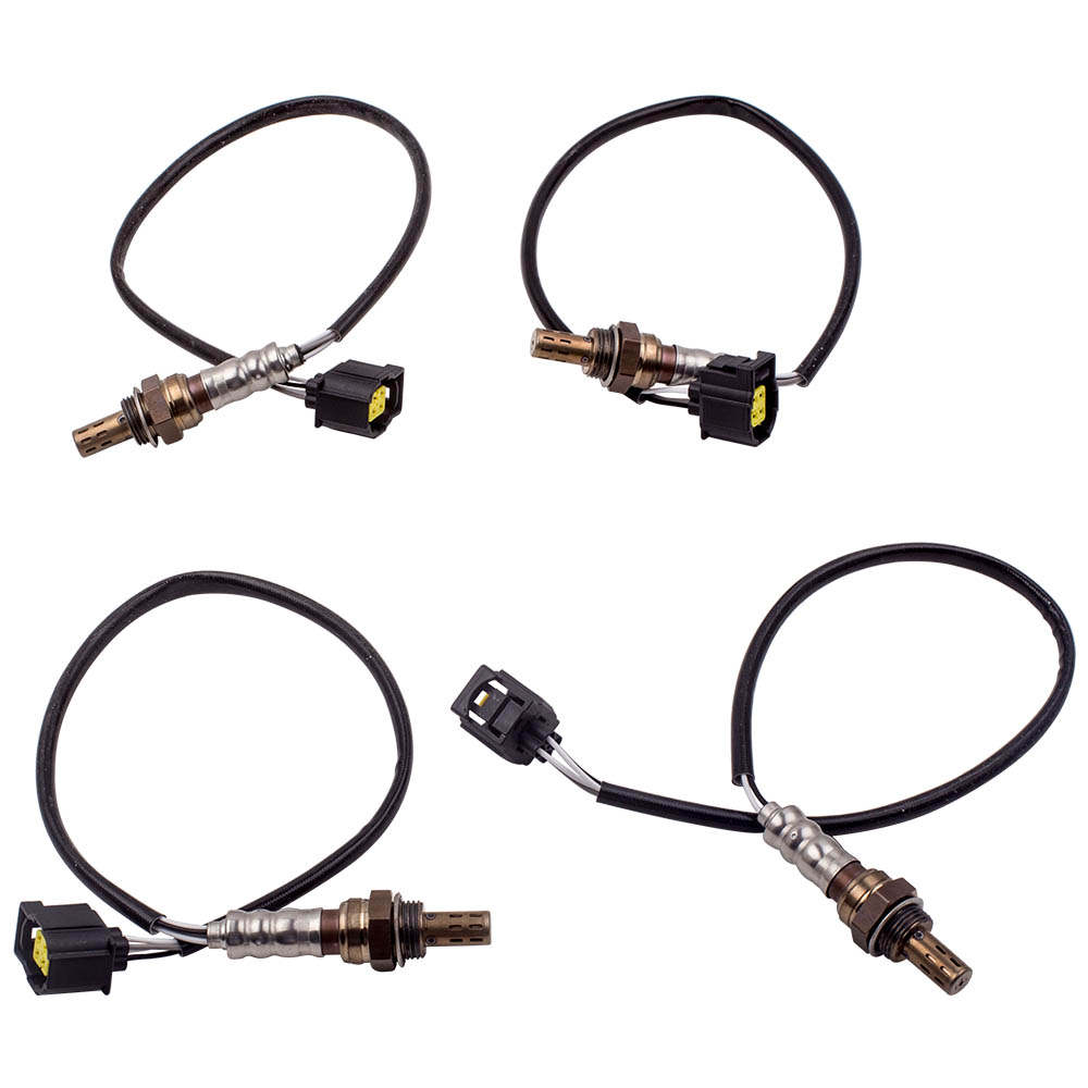 Compatible for Chrysler Dodge Ram Jeep 4 Wire 4 Pcs O2 Oxygen Sensors Upstream Downstream