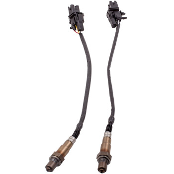 Compatible for Nissan Titan compatible for V8-5.6 2004-2006 4 Pcs O2 Air Fuel Ratio Oxygen Sensors