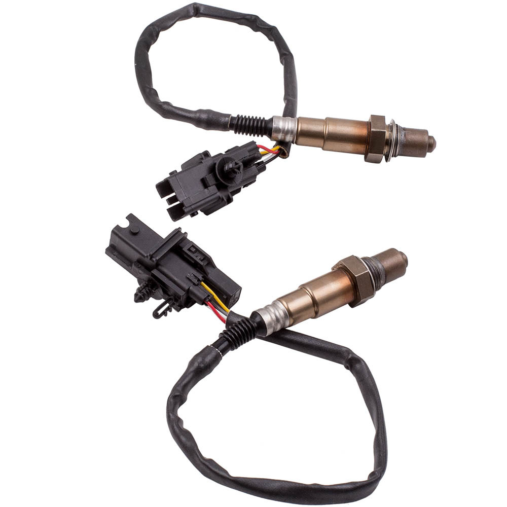 Compatible for Nissan Titan compatible for V8-5.6 2004-2006 4 Pcs O2 Air Fuel Ratio Oxygen Sensors