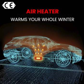 Diesel Heater 5KW LCD Remote 1KW-5KW 12V diesel heater for Van Lorry MotorHomes Car Boat SUV