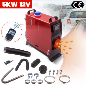 Diesel Heater 5KW LCD Remote 1KW-5KW 12V diesel heater for Van Lorry MotorHomes Car Boat SUV