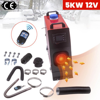 Diesel Heater 5KW LCD Remote 1KW-5KW 12V diesel heater for Van Lorry MotorHomes Car Boat SUV