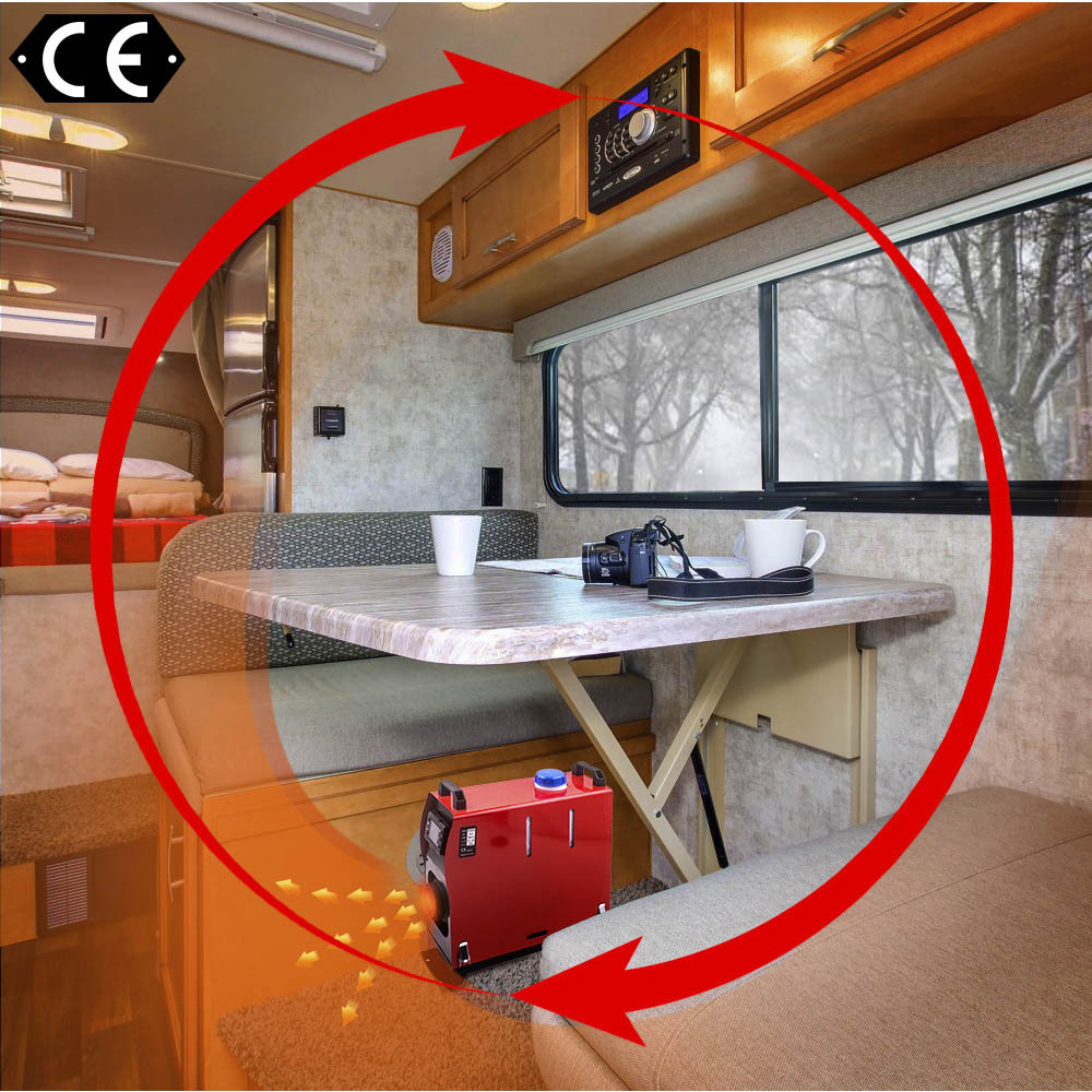 Diesel Heater 5KW LCD Remote 1KW-5KW 12V diesel heater for Van Lorry MotorHomes Car Boat SUV