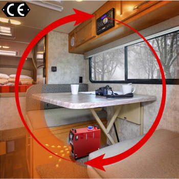 Diesel Heater 5KW LCD Remote 1KW-5KW 12V diesel heater for Van Lorry MotorHomes Car Boat SUV