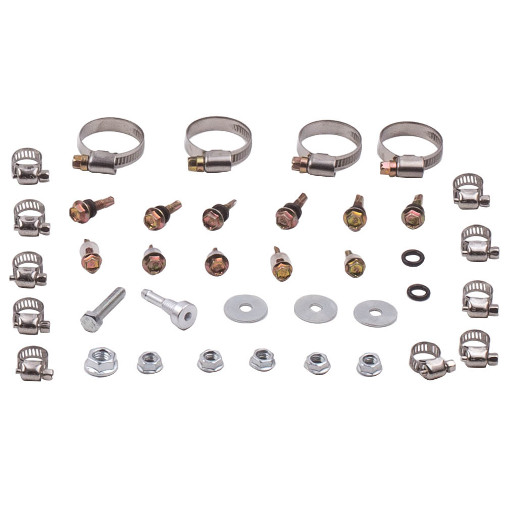 12V 5KW Calentador de aire diesel 10L Silenciador de tanque Fliter T-Piece Motor de interruptor digital