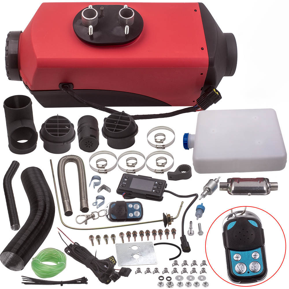 MaXpeedingrods 5KW 12V Diesel Calentador de aire 10L Tanque LCD Control remoto para camión