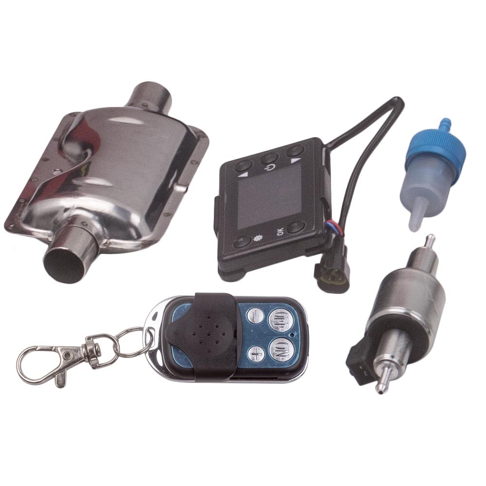 MaXpeedingrods 5KW 12V Diesel Calentador de aire 10L Tanque LCD Control remoto para camión