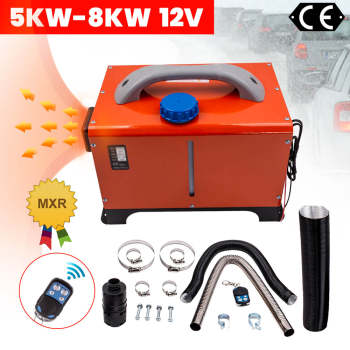 Diesel Heater LCD Monitor 1KW-8KW 12V diesel heater for Van Trucks Lorrys Boats Bus Car Red