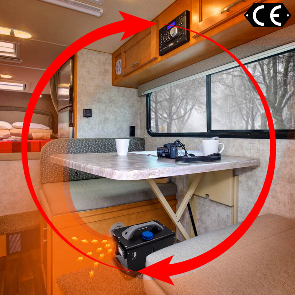 Diesel Heater LCD Remote 1KW-8KW 12V diesel heater for Van Trucks MotorHomes Boats Bus 4 Holes