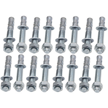 Lift Installation install Kit 16 Wedge Anchor Bolts 30 pack shims w/ Warranty