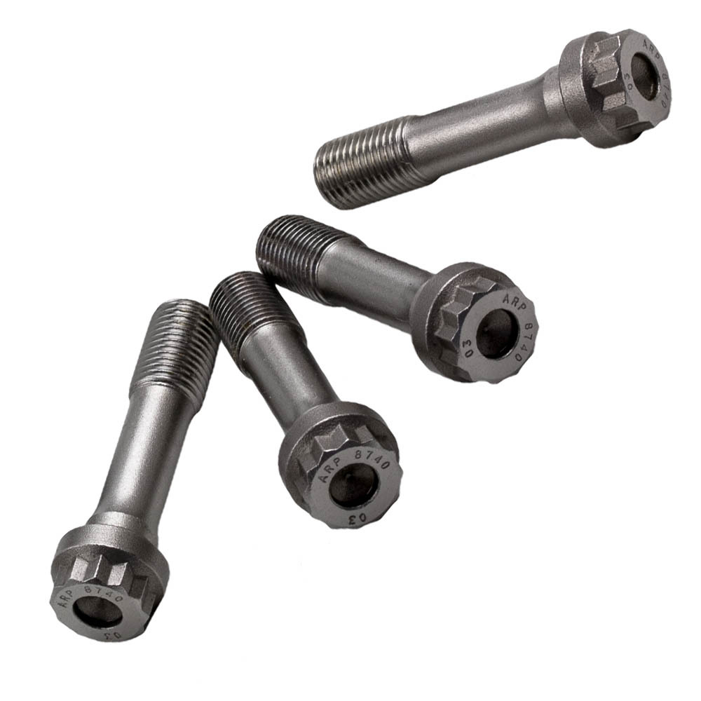12PCS Genuino ARP Bulón APR 8740 3/8 bolts compatible para VW AUDI 6 Cylinder Engine Biela