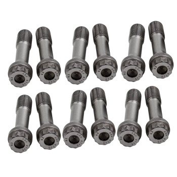 12PCS Genuino ARP Bulón APR 8740 3/8 bolts compatible para VW AUDI 6 Cylinder Engine Biela