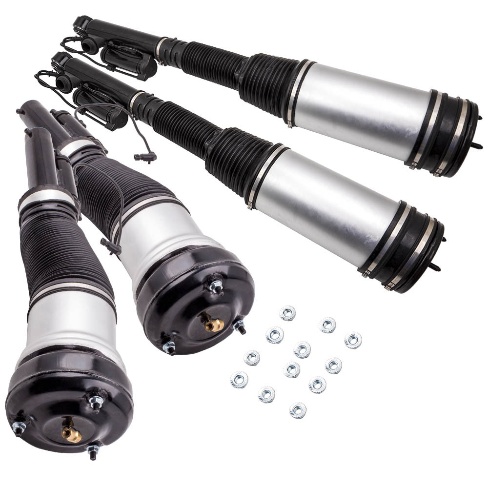 Delantera + Trasera Suspensión Neumática compatible para Mercedes Clase S W220 2203202438